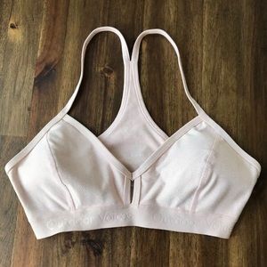 Outdoor Voices Steeplechase Bra Rose Quartz size S